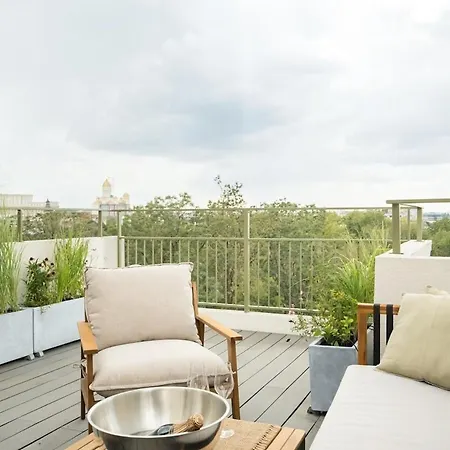 アパート Stunning Park View I 40sqm Terrace L 3bdr L 140sqm ブカレスト