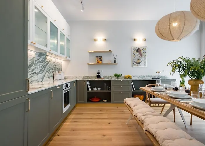 Apartman Stunning Park View I 40sqm Terrace L 3bdr L 140sqm Bukarest