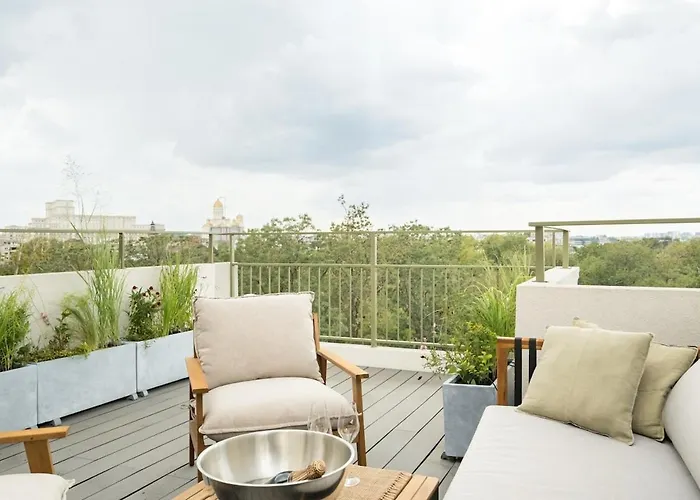 Apartmán Stunning Park View I 40sqm Terrace L 3bdr L 140sqm Bukurešť