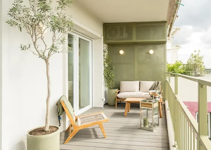 Apartmán Stunning Park View I 40sqm Terrace L 3bdr L 140sqm